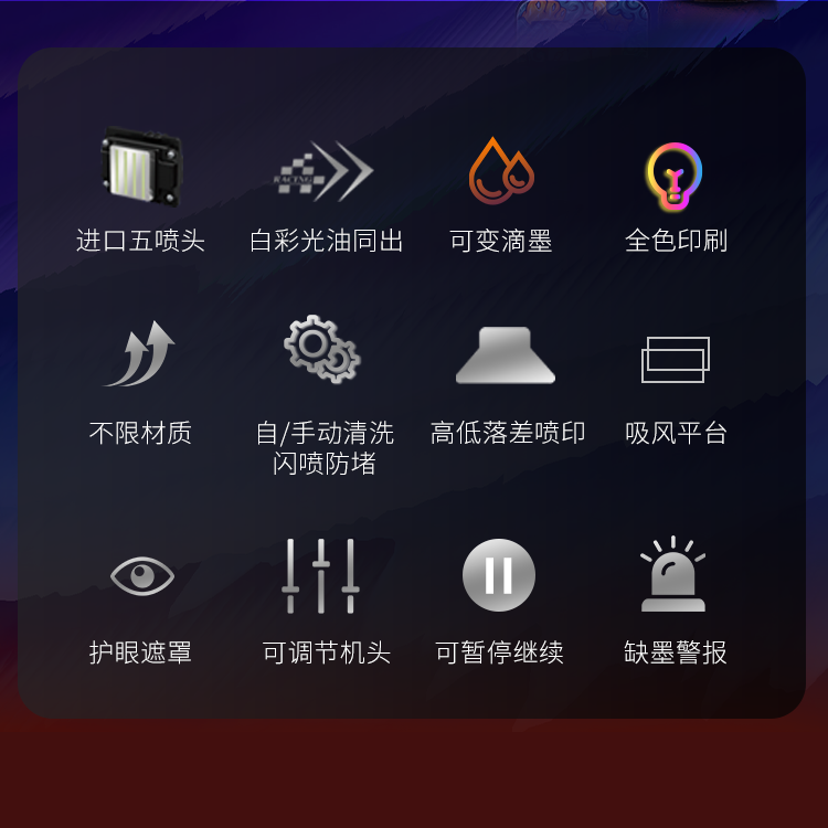 LG90理光UV打印机 产品图片